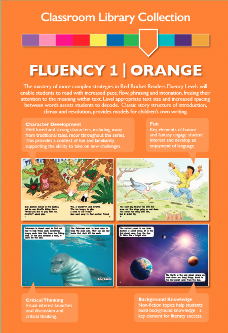 Orange　Fluency　Classroom　Level　Library