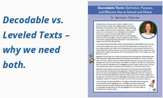 Whiite Paper - Decodable Texts